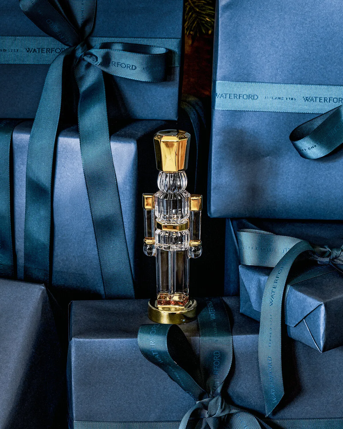 Waterford Christmas Standing Nutcracker julepynt forgyldt