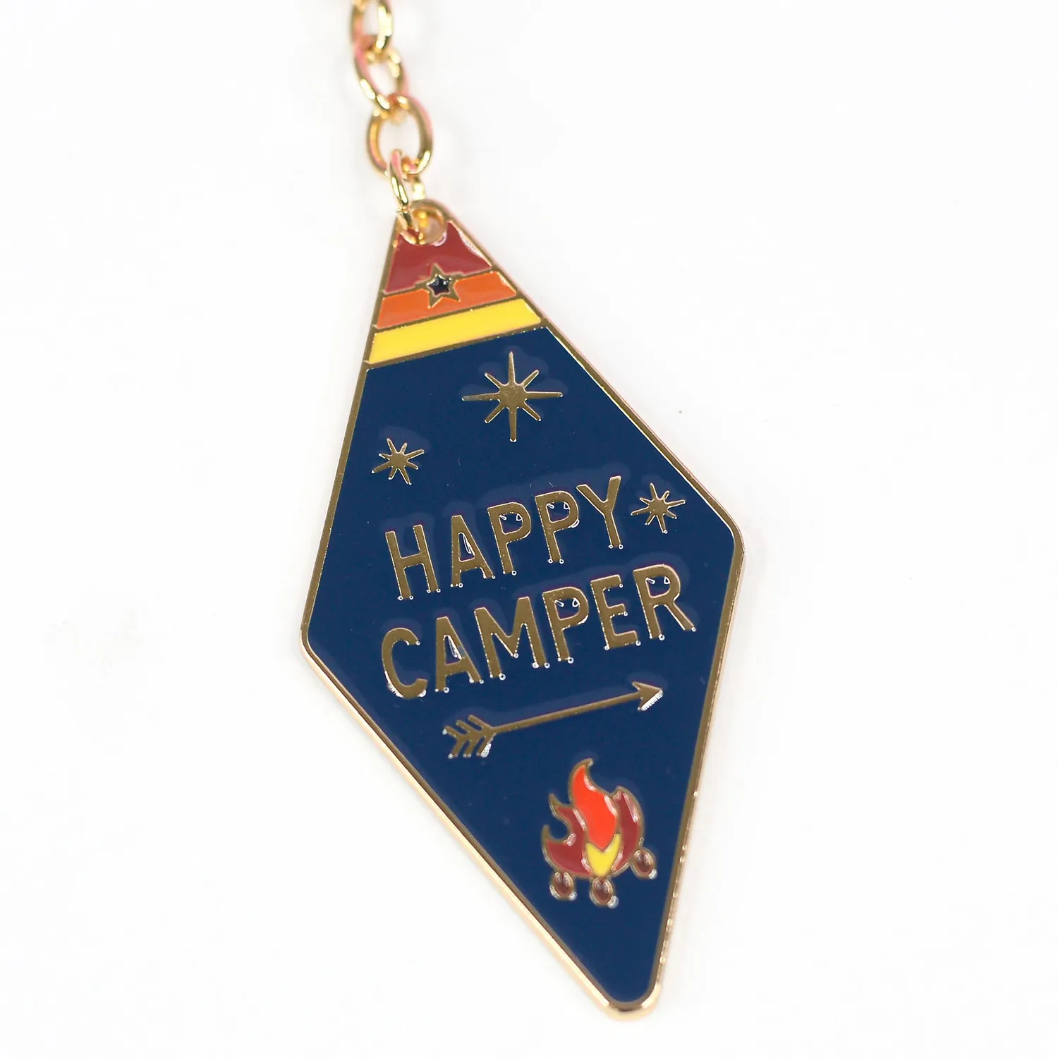 Mugsby Camp Collection nøglering emalje Adventure awaits