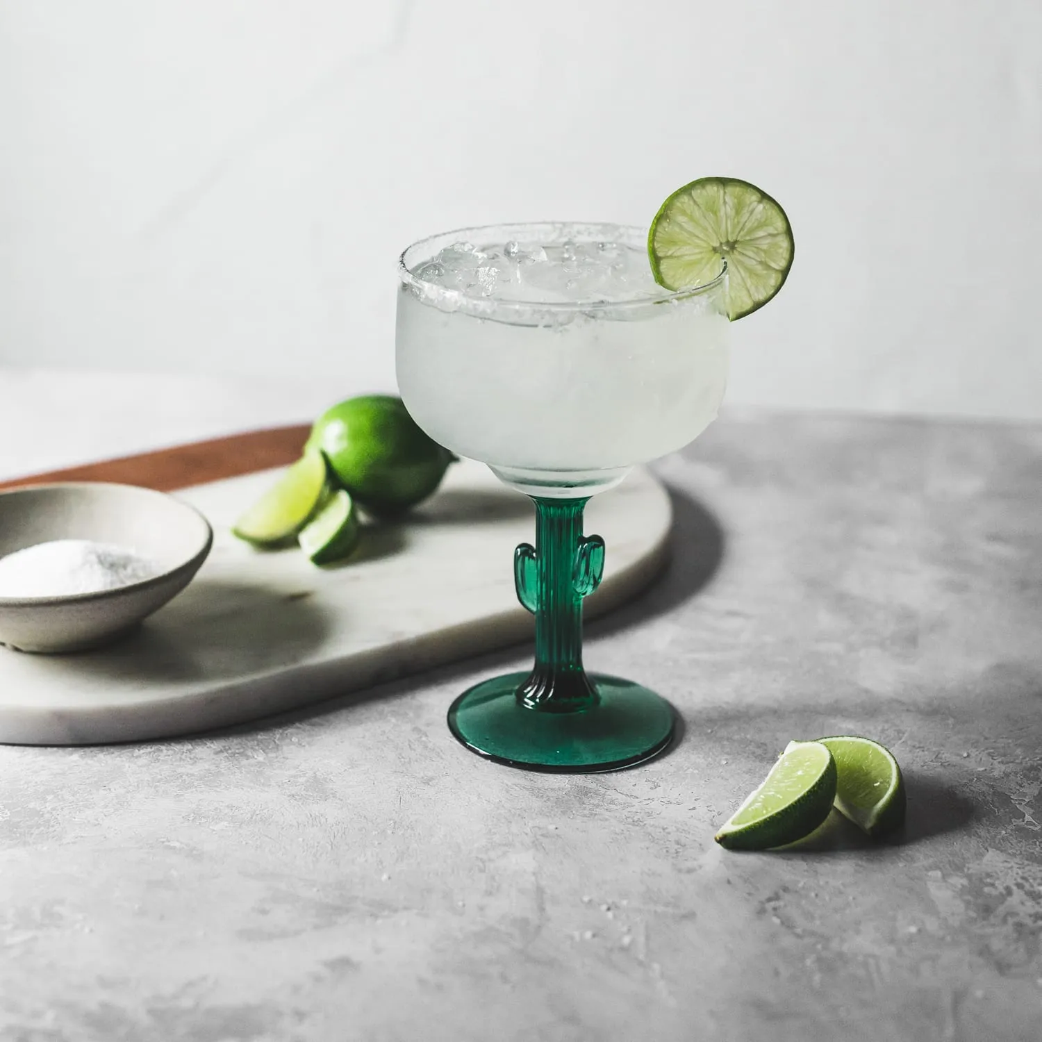 Libbey Cactus margaritaglas 4 stk grøn