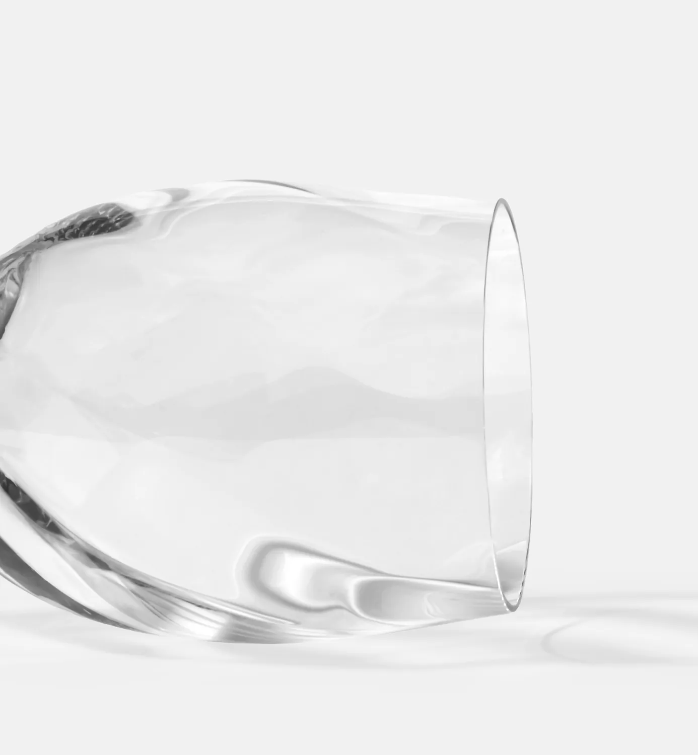 Krosno Romance rødvinsglas 320 ml mundblæst diamantslib