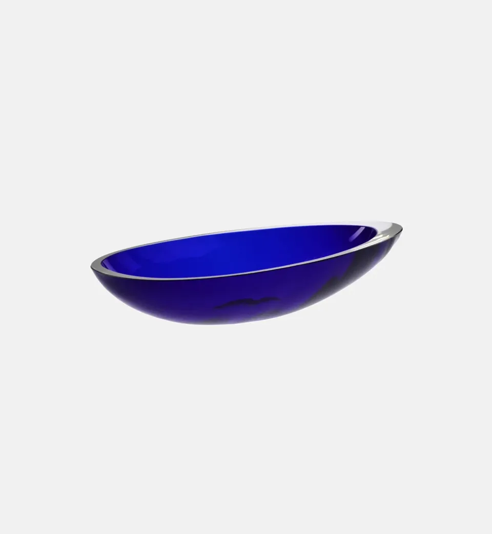 Krosno Lupina serveringsskål kobolt 32 cm blå