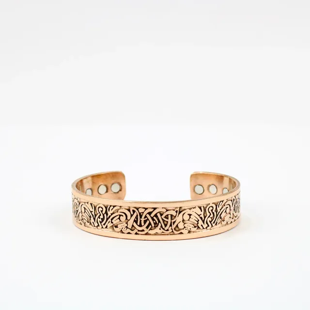 El'Cobre Copper Magnet Bracelet Design 12 kobberarmbånd med gaveæske