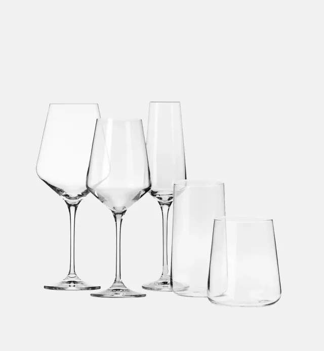 Krosno Avant-Garde glassæt 20 dele vinglas krystal