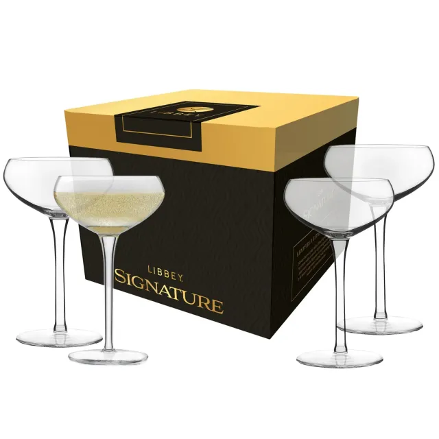Libbey Kentfield coupeglas 4 stk 266 ml champagne