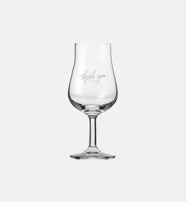 Krosno Thank You whiskyglas 110 ml krystal