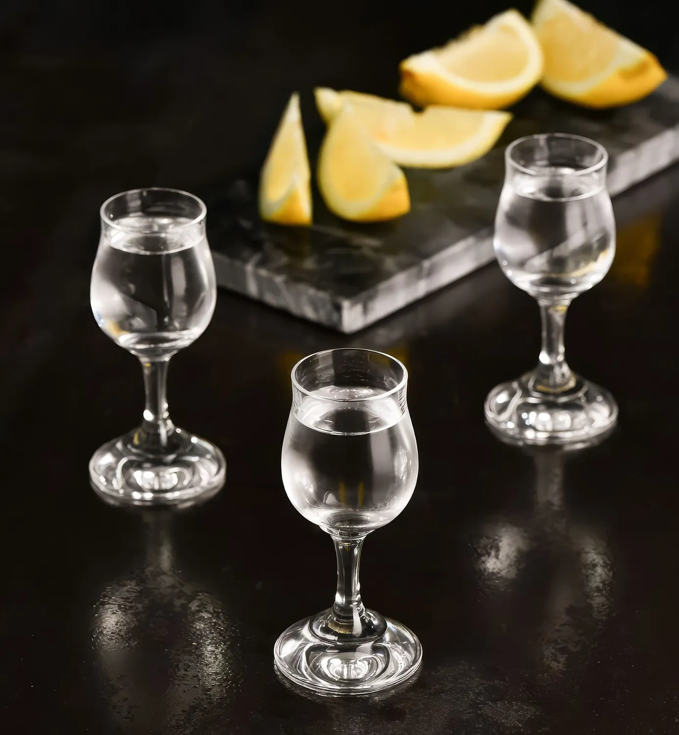 Krosno vodkaglas 25 ml krystal snapseglas