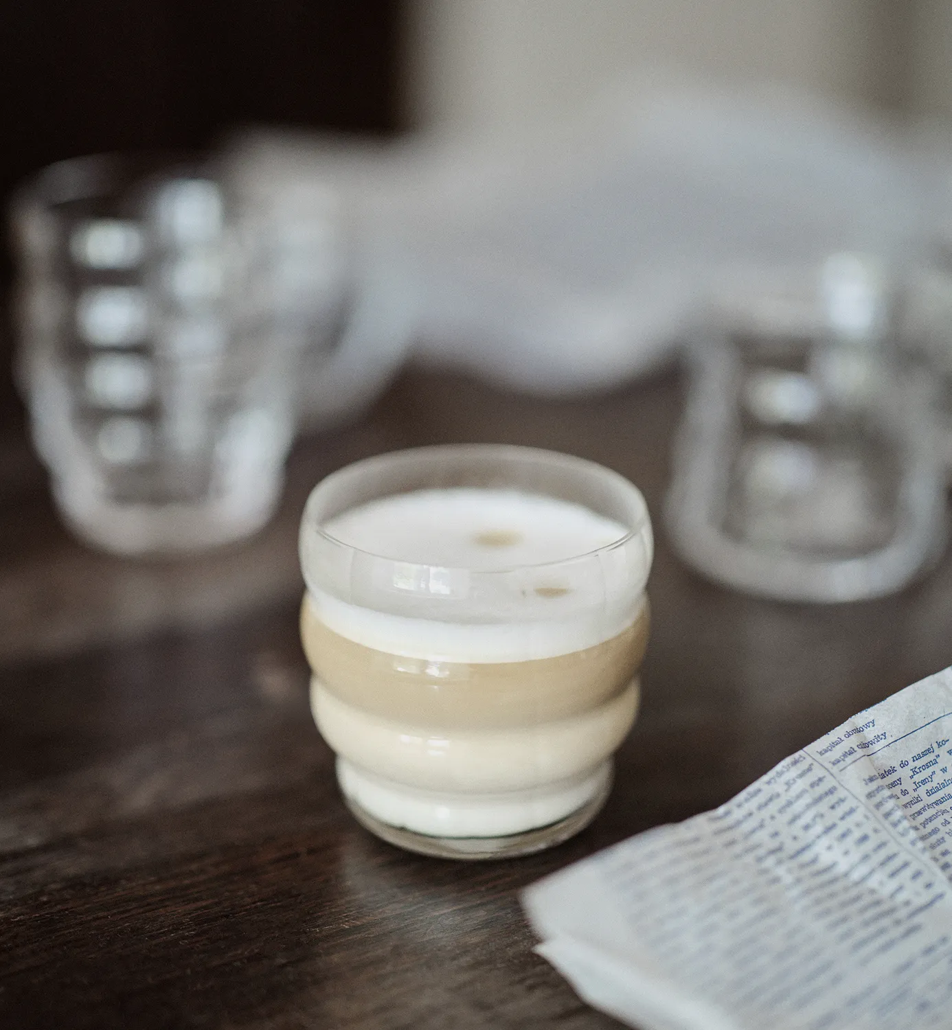 Krosno Coffee Moments cappuccinoglas 330 ml krystal