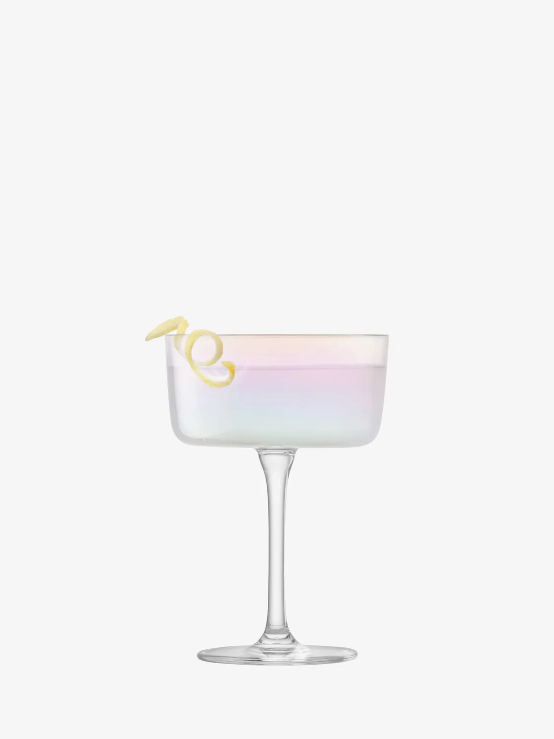 LSA Iridescence Champagne Cocktailglas 2 stk iriserende