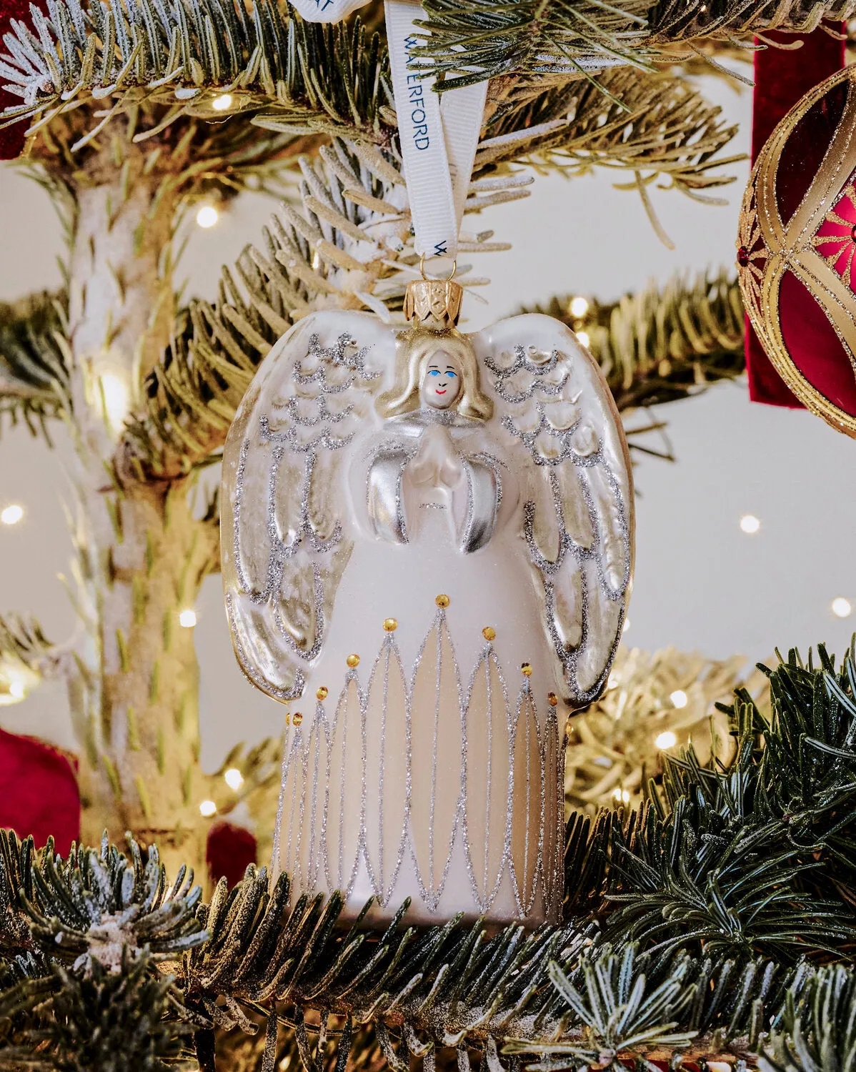 Waterford Holiday Heirlooms Angel julepynt engel håndmalet