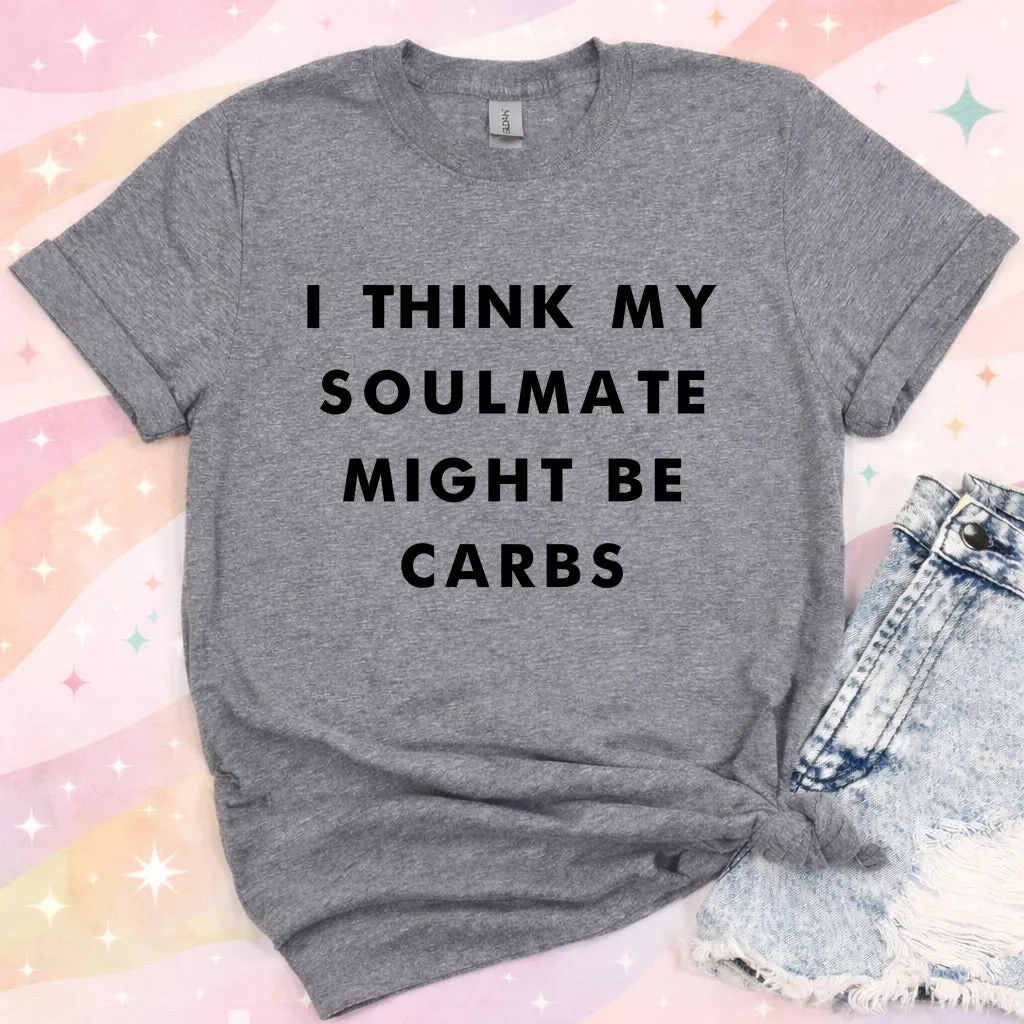 Mugsby Soulmate Carbs t-shirt Large sjov