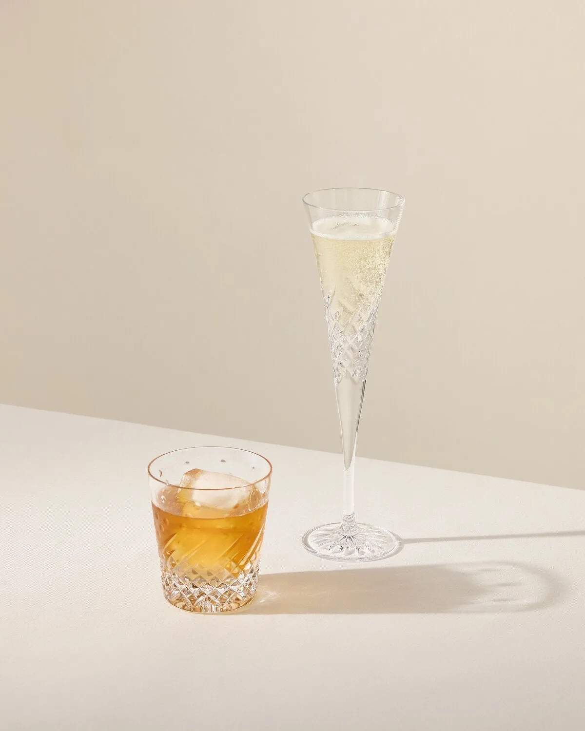 Waterford Wishes champagneglas 2 stk med boblemønster