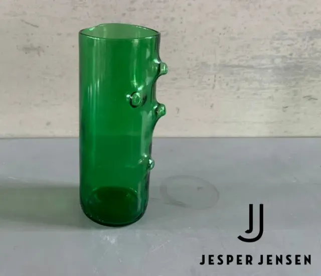 Jesper Jensen Tree Trunk vase grøn genbrugsglas