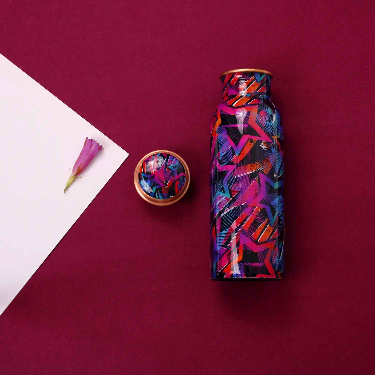El'Cobre Limited Stars kobberflaske 700 ml print