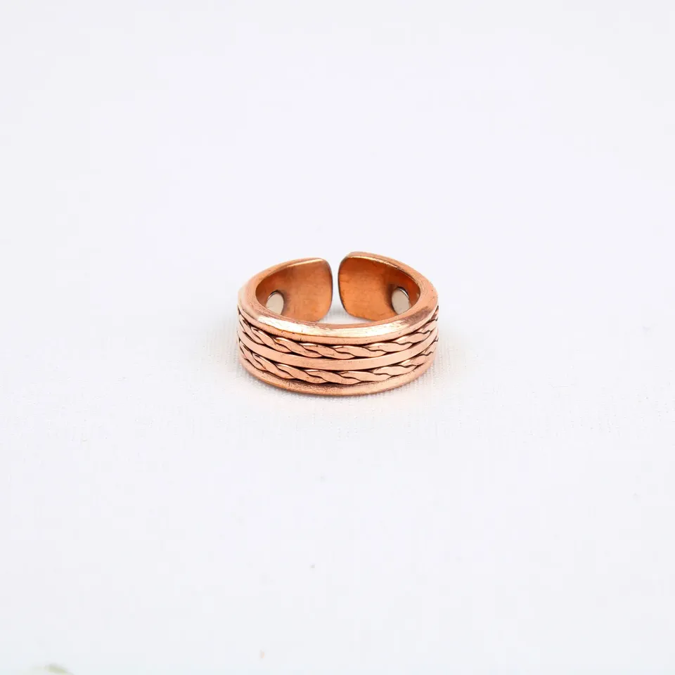 El'Cobre Design 13 kobberring magnet justerbar