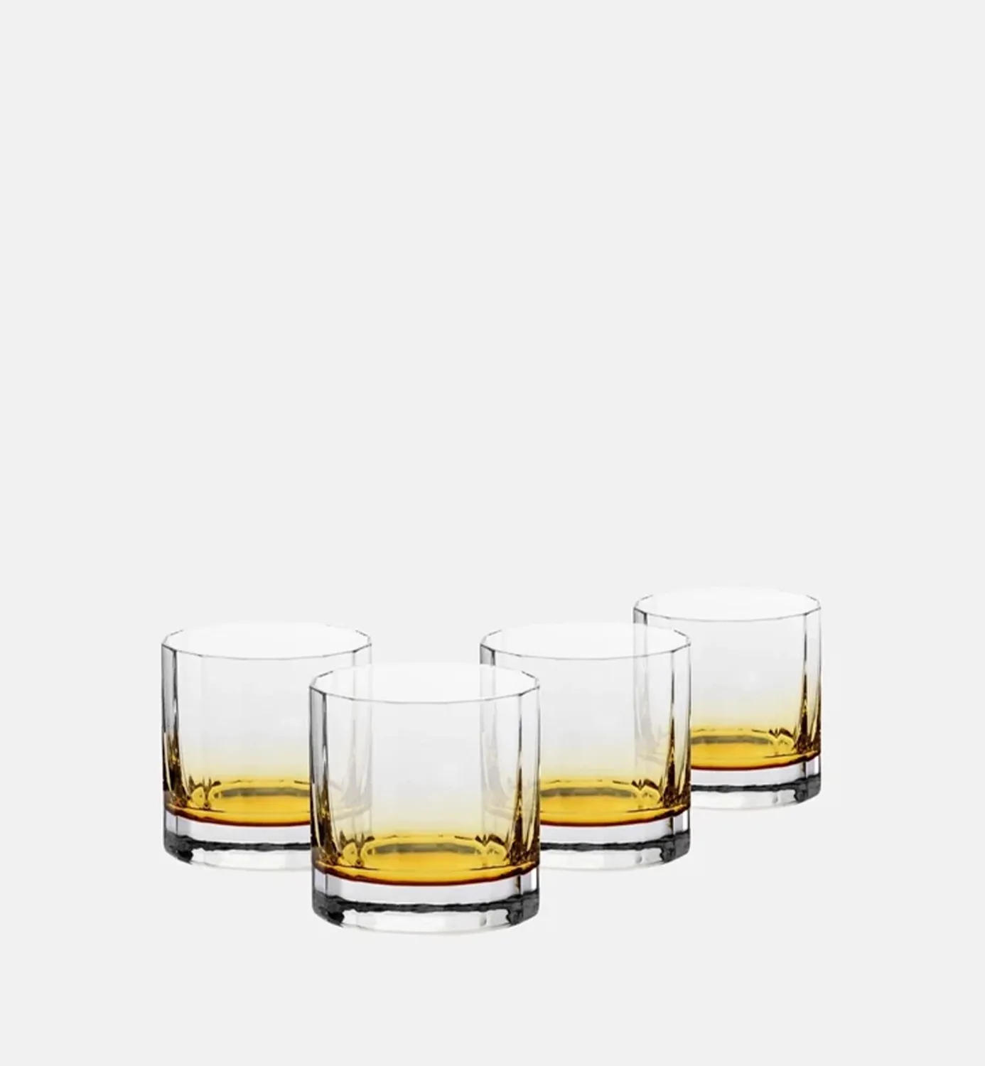 Krosno Futura tumblerglas 230 ml ravfarvet