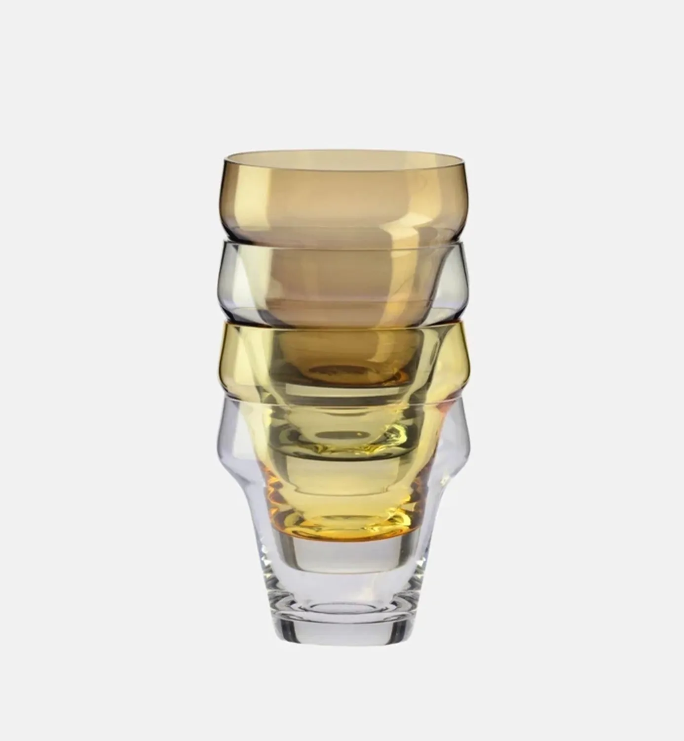 Krosno Gemstone In&Out tumbler 300 ml 4 stk farvet