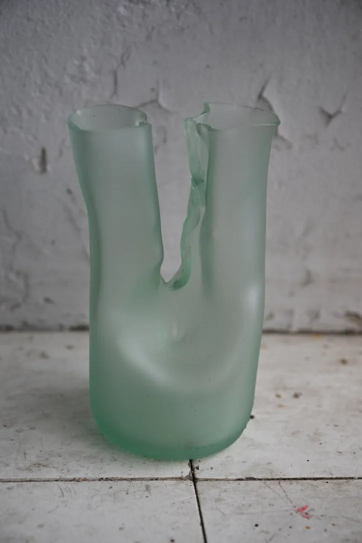 Jesper Jensen Twin Bottleneck vase medium lyseblå glas