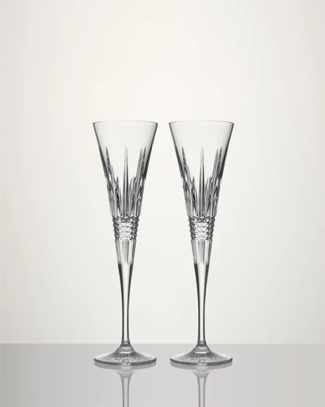 Waterford Times Square Flutes champagneglas 2 stk 2027
