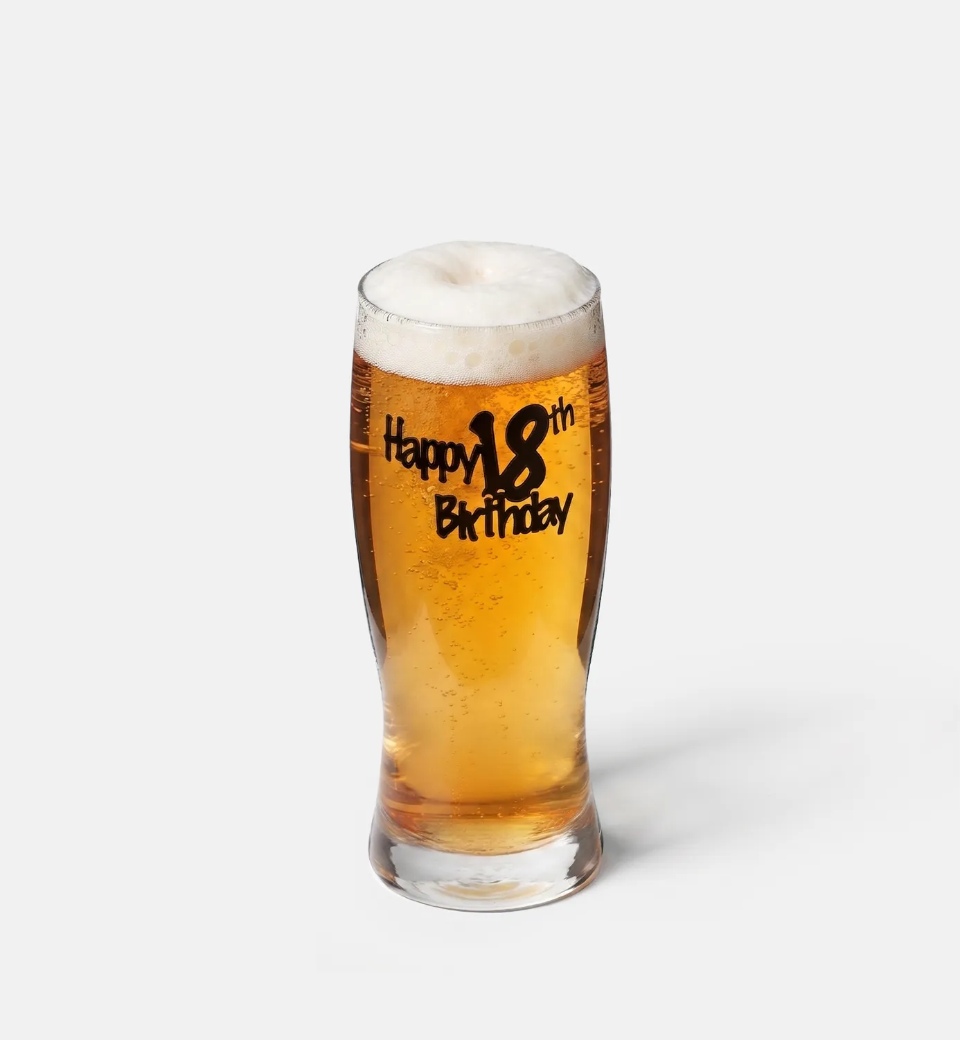 Krosno Happy 18th Birthday ølglas 500 ml