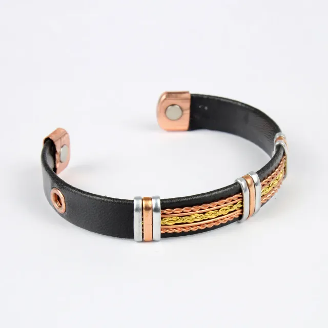 El'Cobre Design 51 kobberarmbånd letvægt magnet