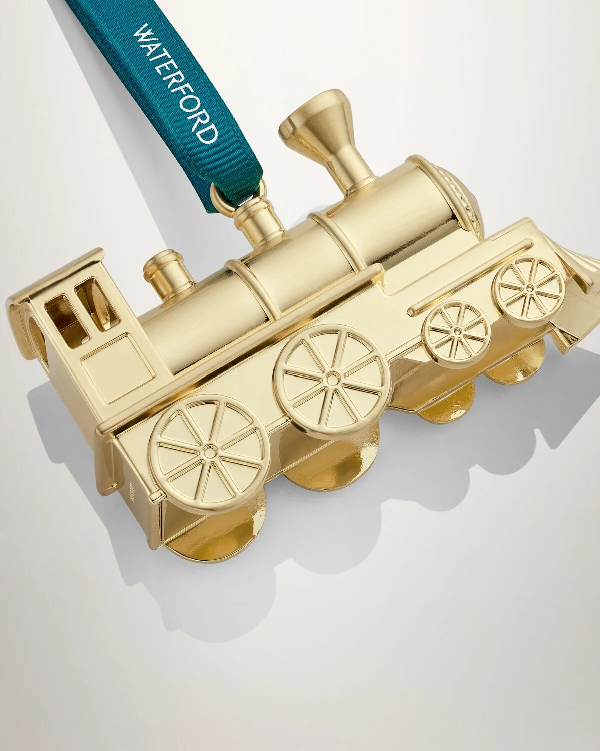 Waterford Steam Train juleophæng guld