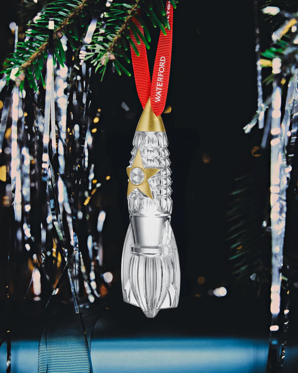 Waterford Elton John Rocket juleornament krystal