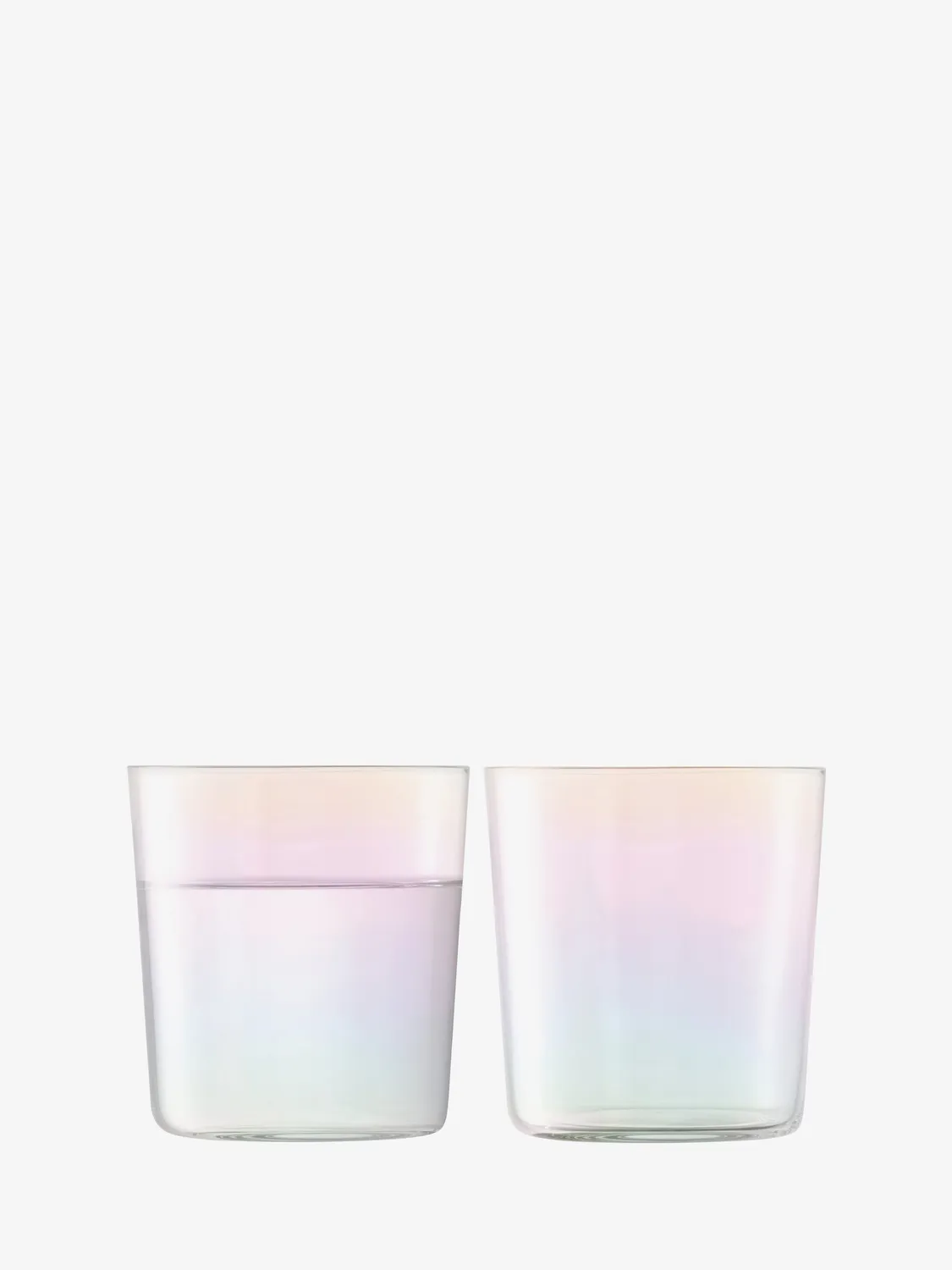 LSA Iridescence tumbler drikkeglas 2 stk perlemor