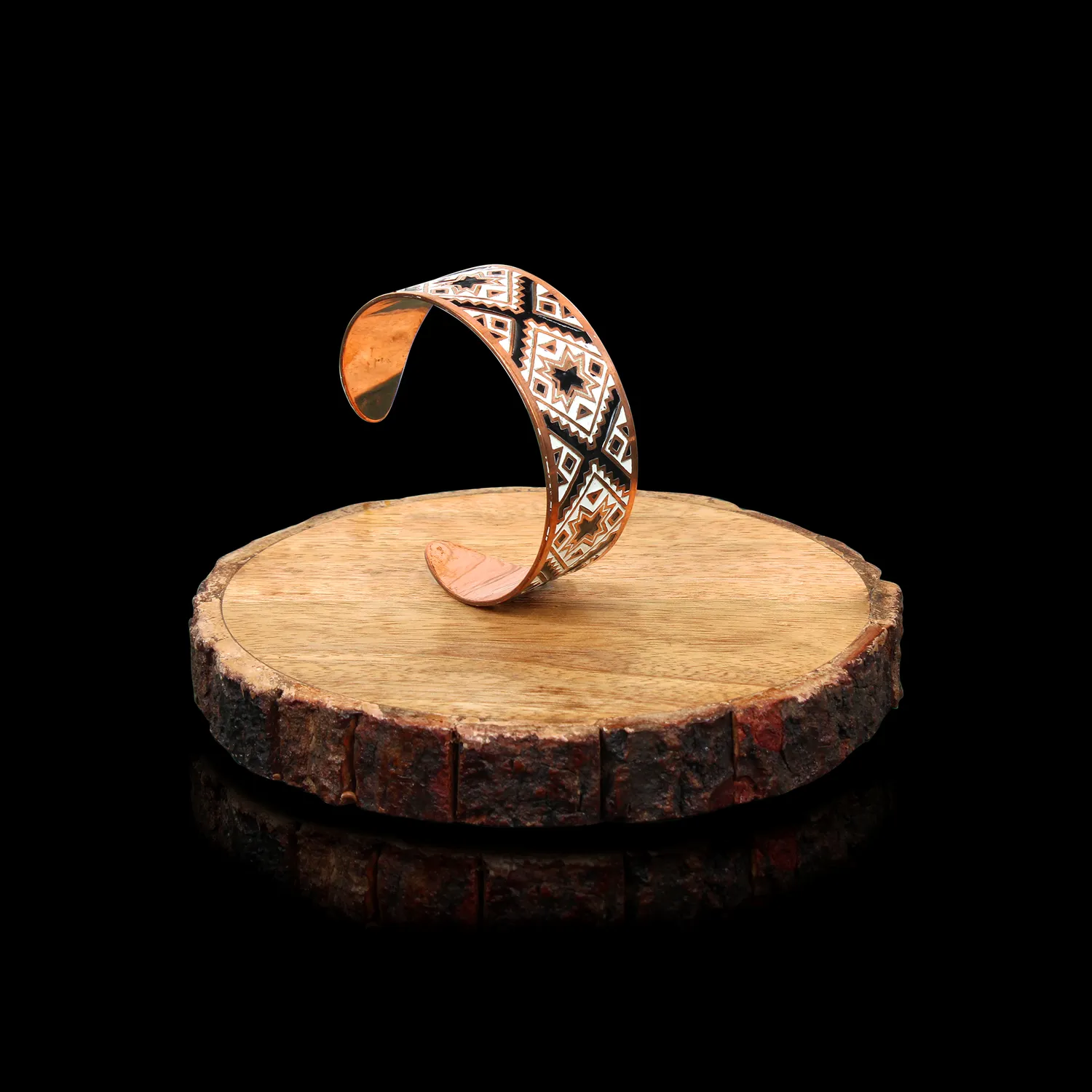 El'Cobre Design 39 kobberarmbånd let med gavepose