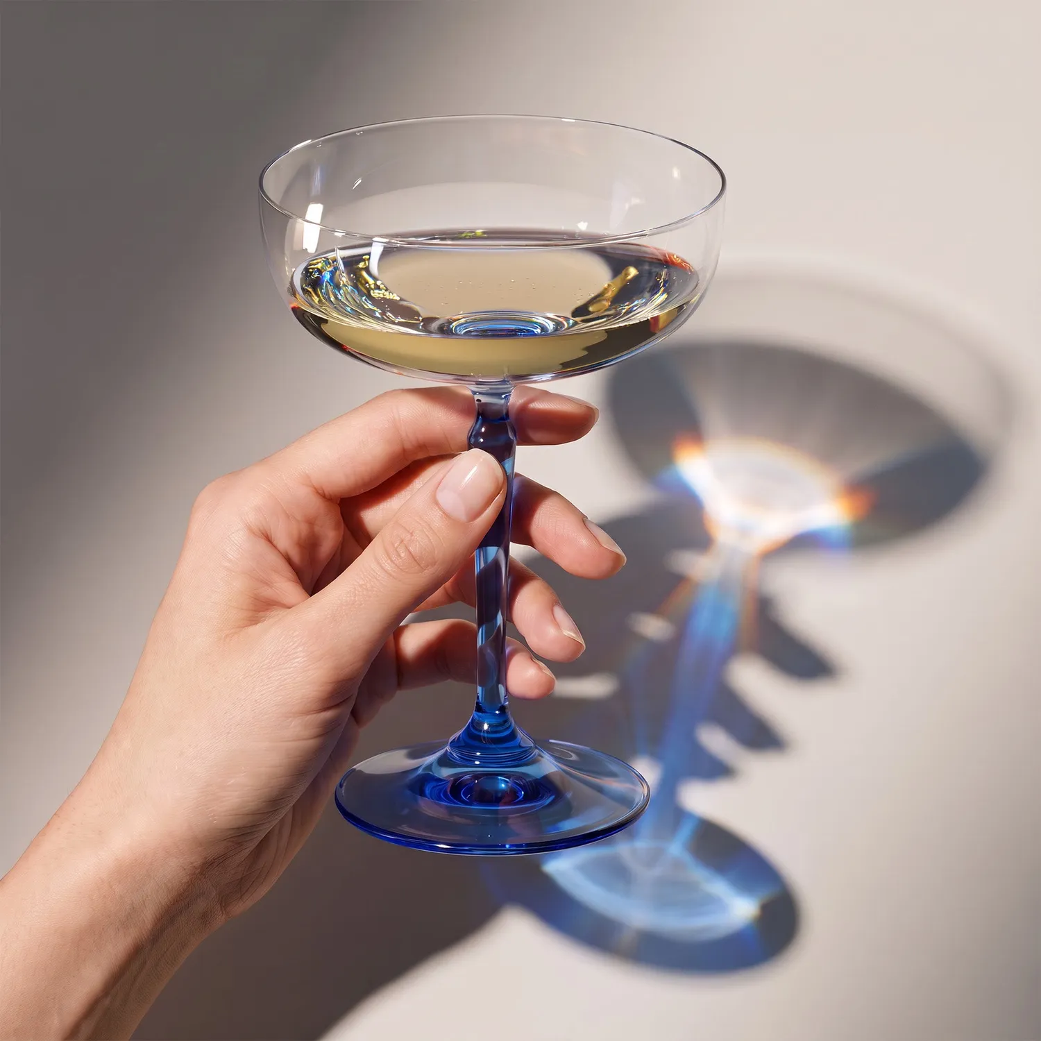 Krosno Celebration champagneglas safir 230 ml