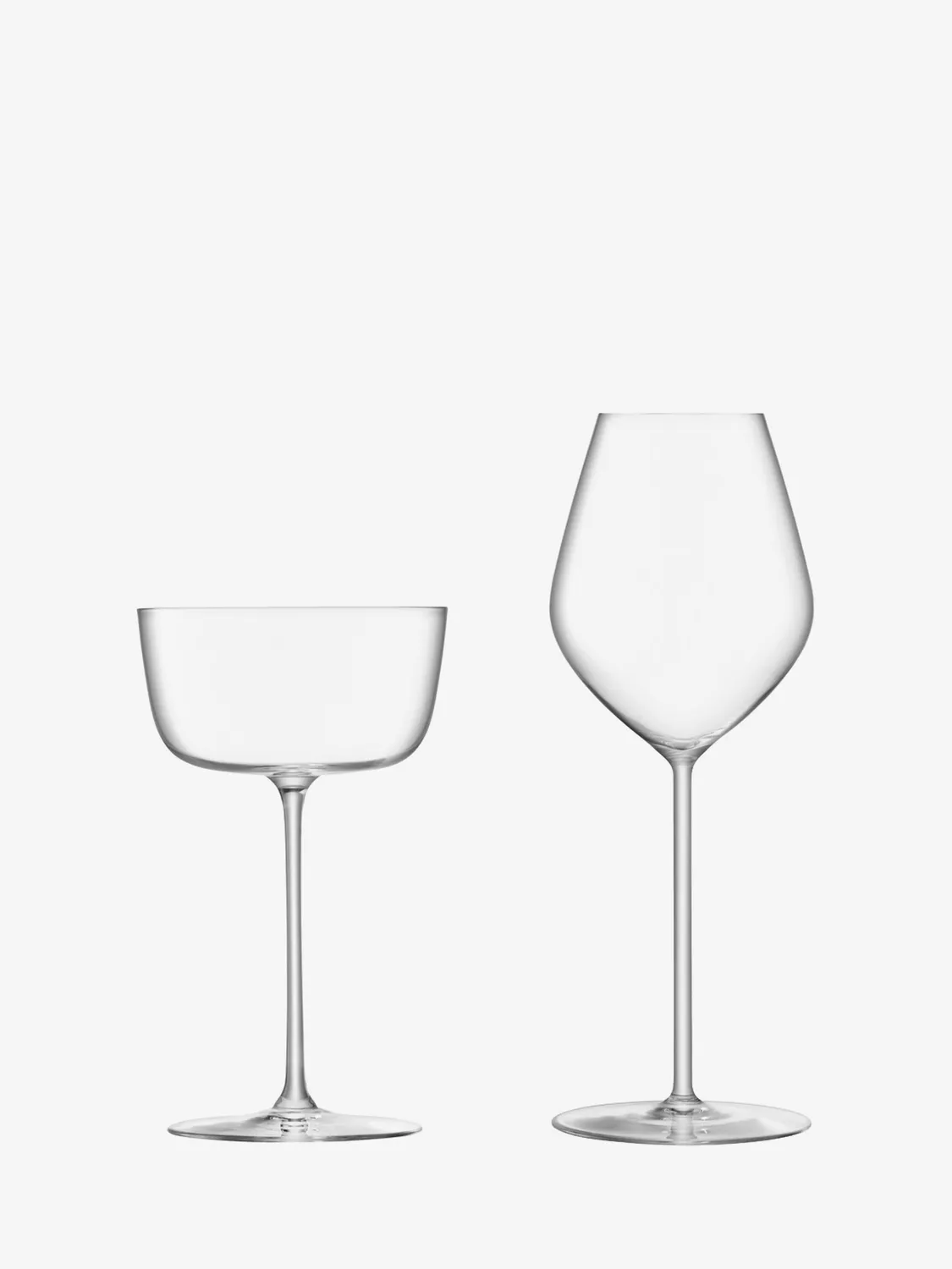 LSA Borough glas sæt 8 stk prosecco cocktail blyfri