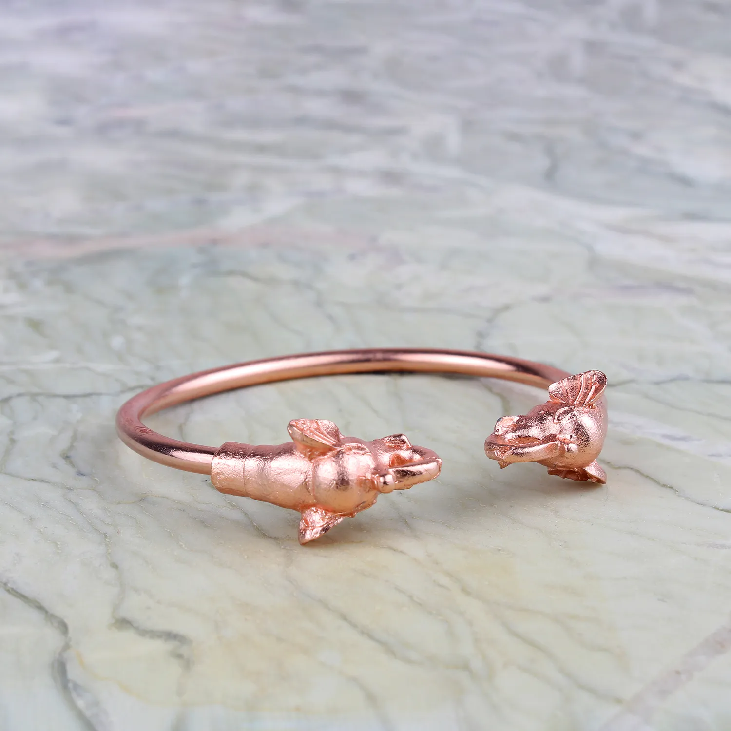 El'Cobre Design 59 kobberarmbånd let med gaveæske