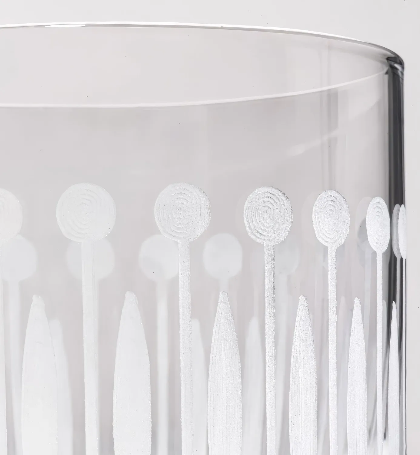Krosno Botanic Tumbler 310 whiskyglas 310 ml slebet
