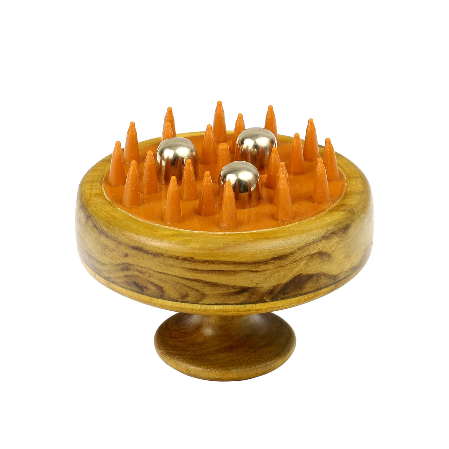 El'Cobre Kansa Silicon Scalp Massager hovedbundsbørste