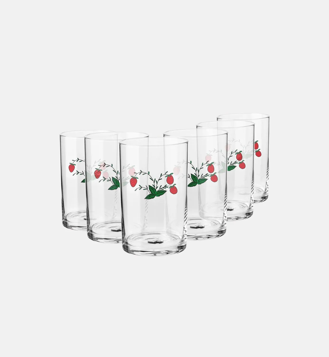 Krosno Wild Strawberry teglas 250 ml 6 stk
