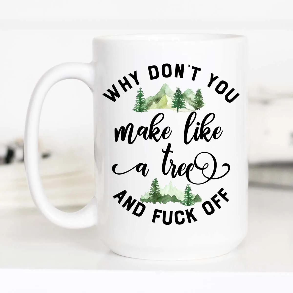 Mugsby Make Like A Tree krus 325 ml nature