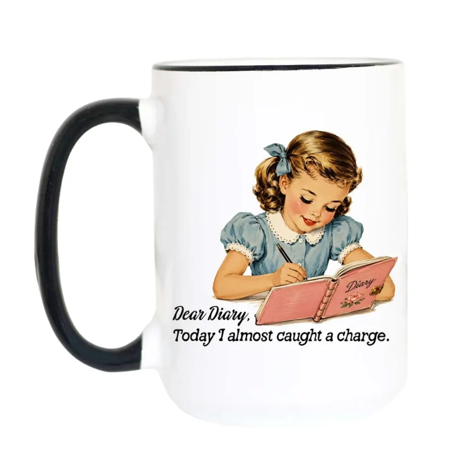 Mugsby Dear Diary krus 325 ml keramik