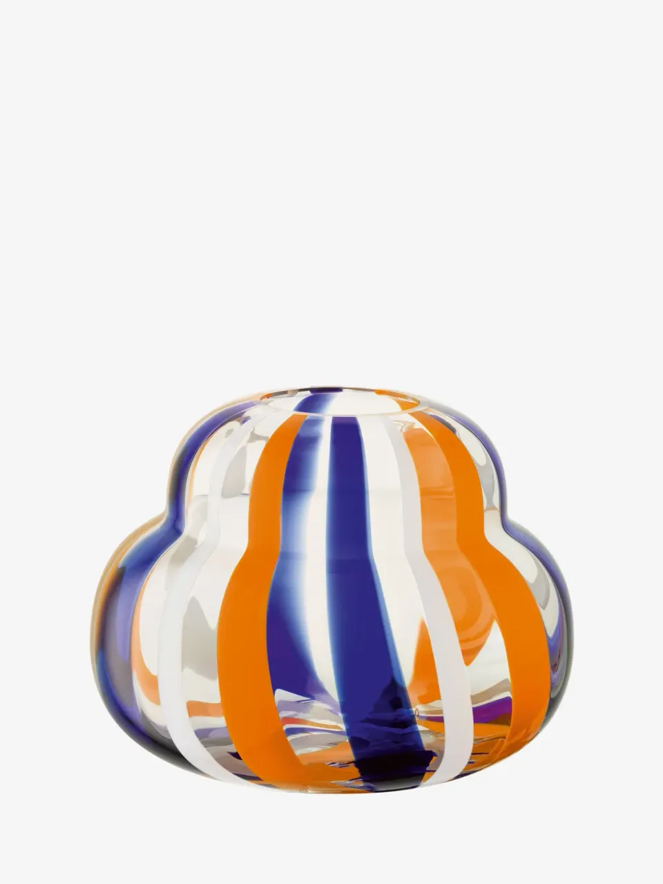 LSA Folk vase mundblæst glas blomstervase