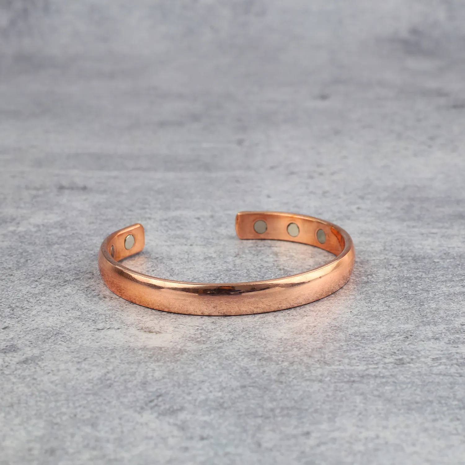 El'Cobre Design 73 kobberarmbånd magnet med æske