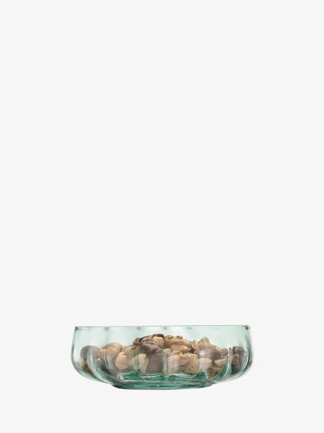 LSA Mia low bowl glasskål genbrugsglas