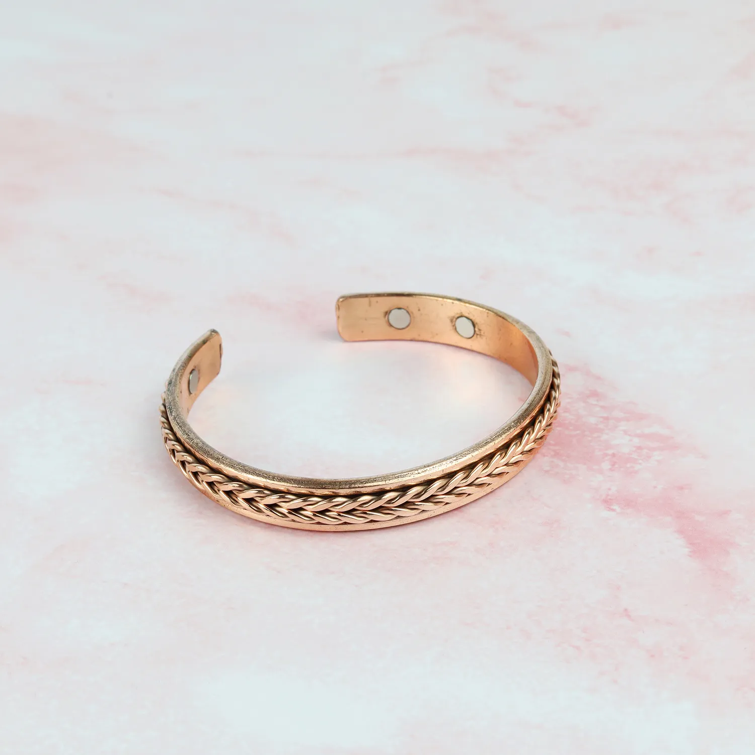 El'Cobre Copper Bracelet Design 67 armbånd flettet