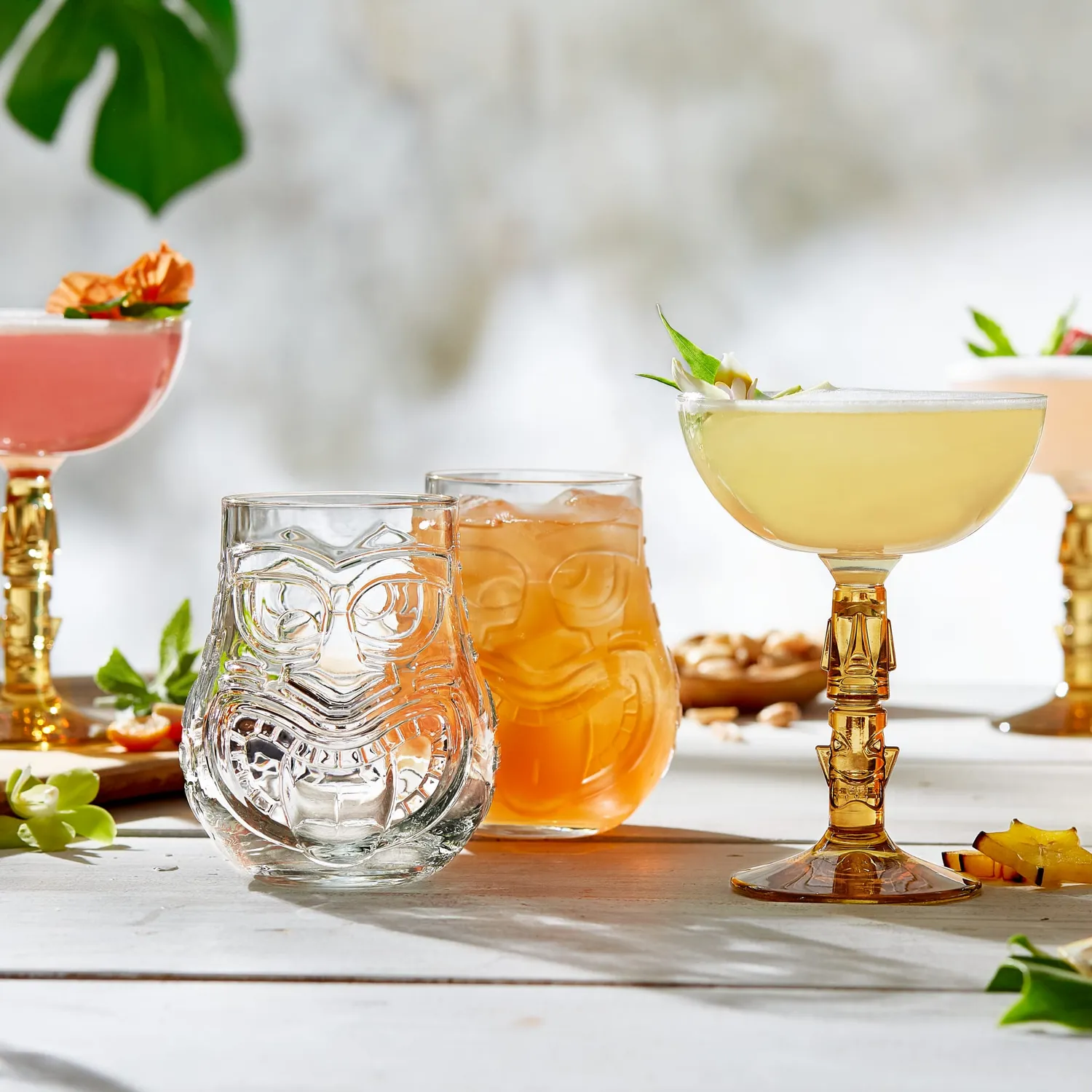 Libbey Tiki Coupe cocktailglas 4 stk 250 ml klar rav