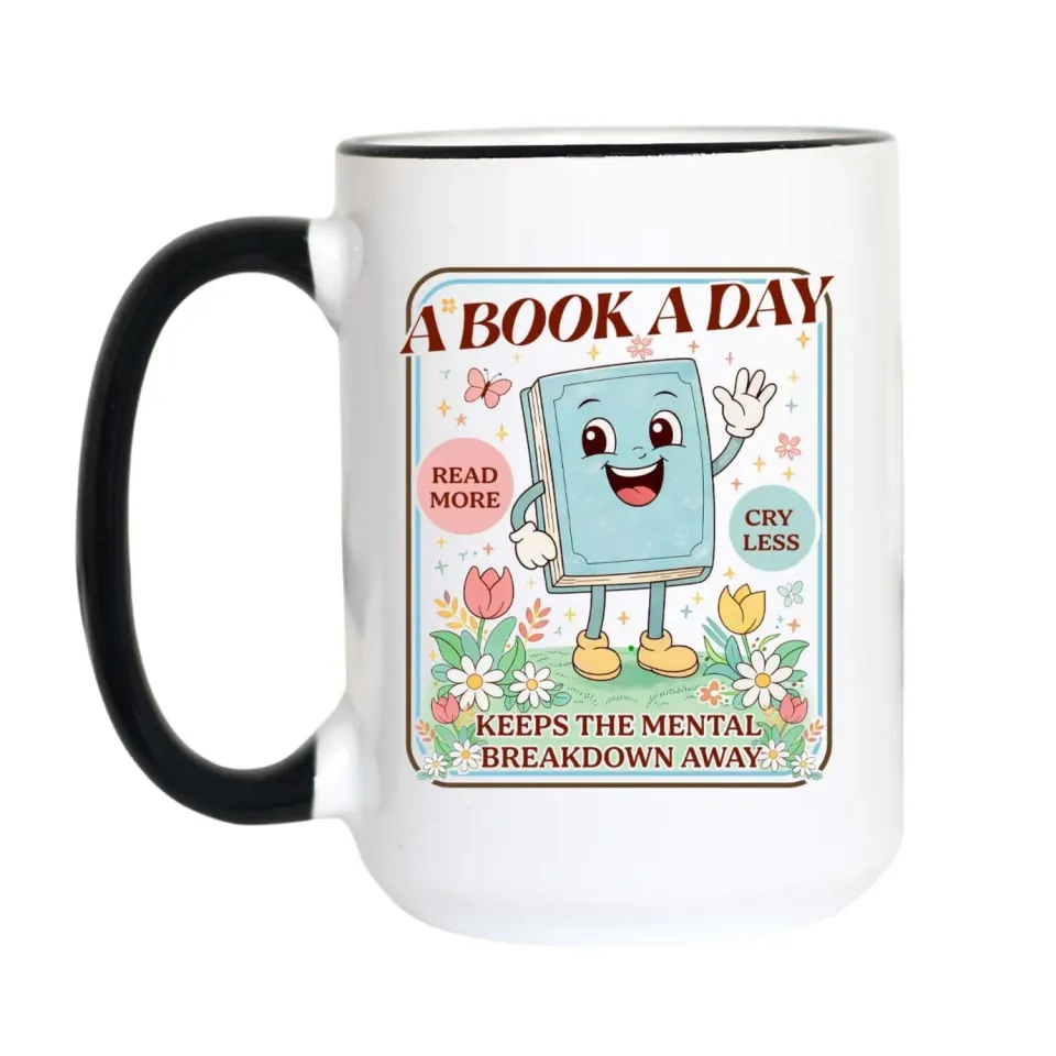 Mugsby A Book a Day Breakdown krus 325 ml