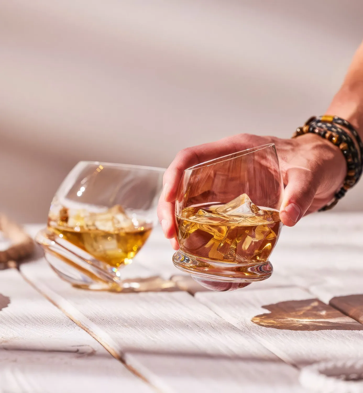 Krosno Roly-Poly whiskyglas 200 ml gyngende
