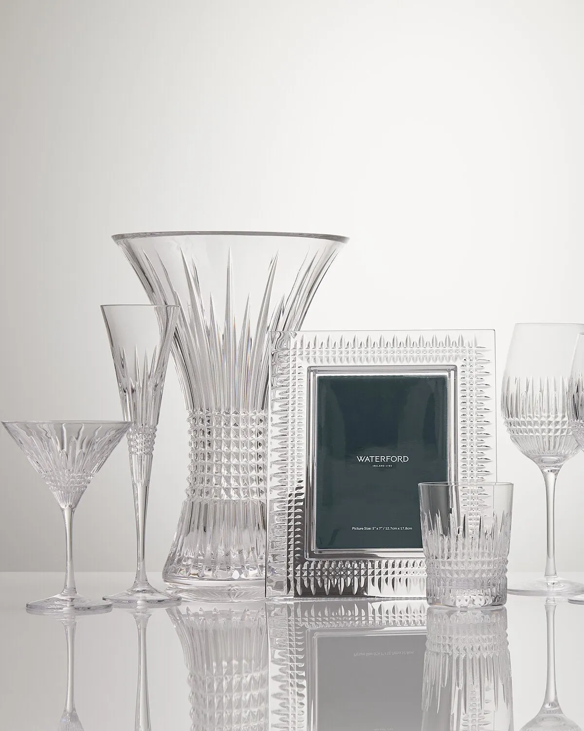 Waterford Lismore Diamond Toasting Flutes champagneglas 2 stk