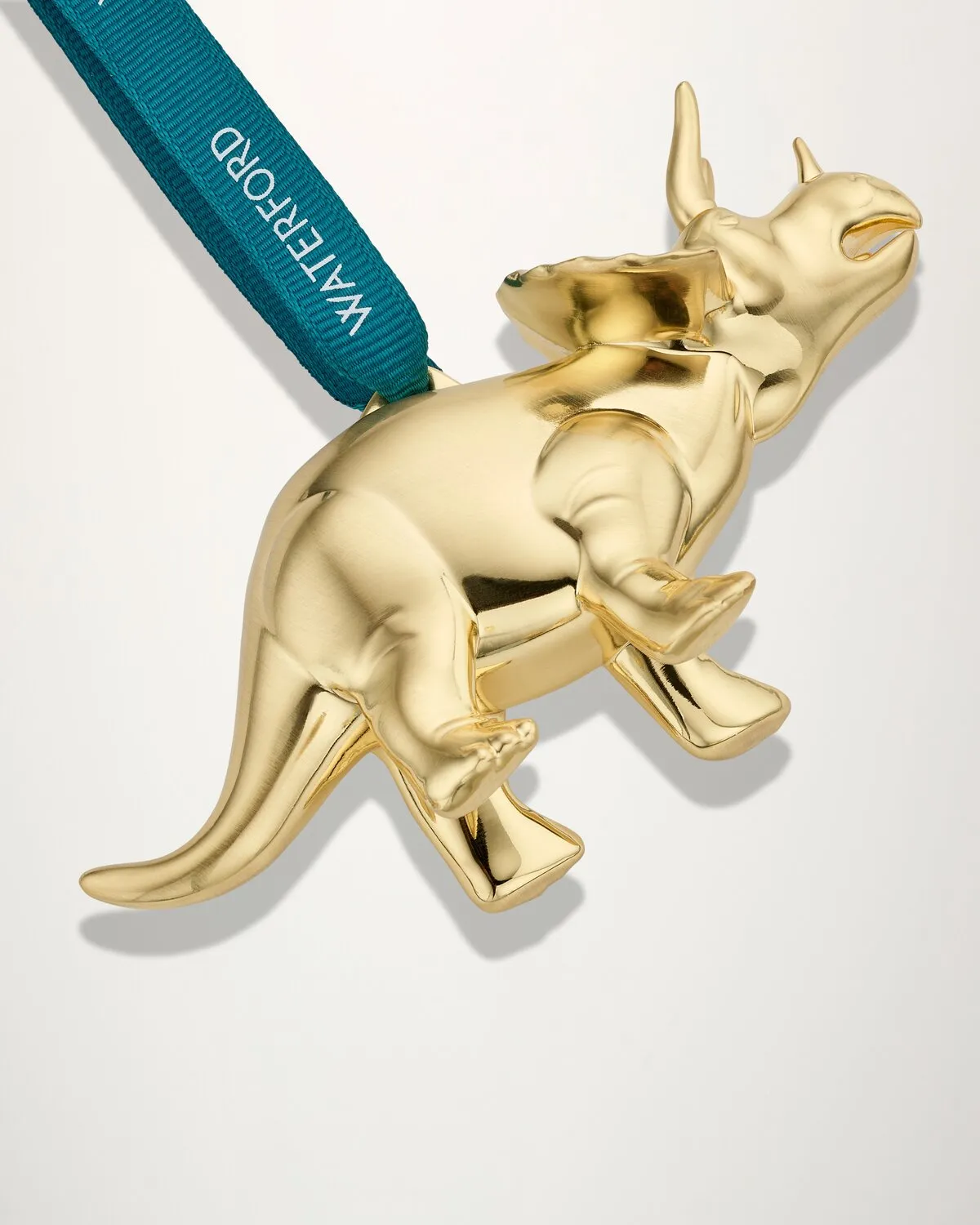 Waterford Christmas Triceratops julepynt guld