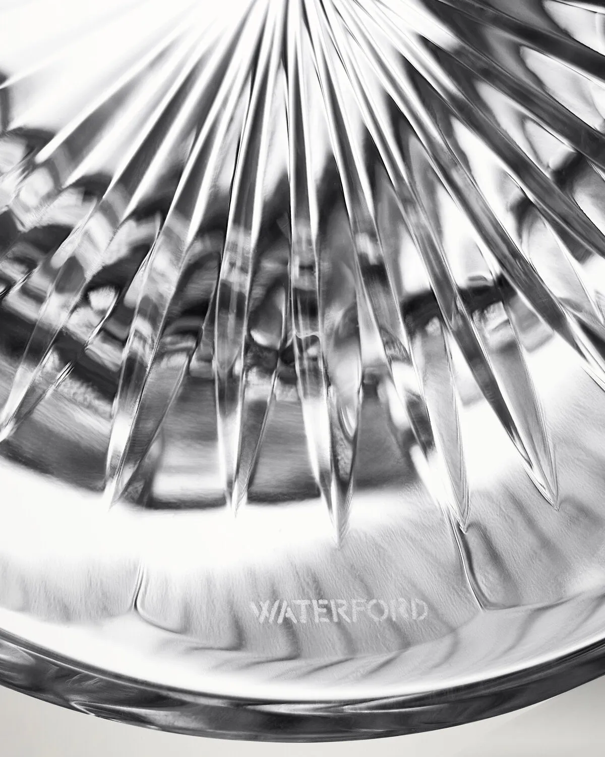 Waterford Lismore Diamond opsats skål på fod krystal