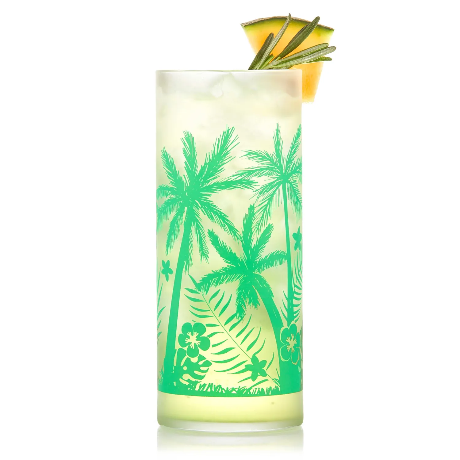 Libbey Vintage Palm Trees drikkeglas 473 ml 4 stk