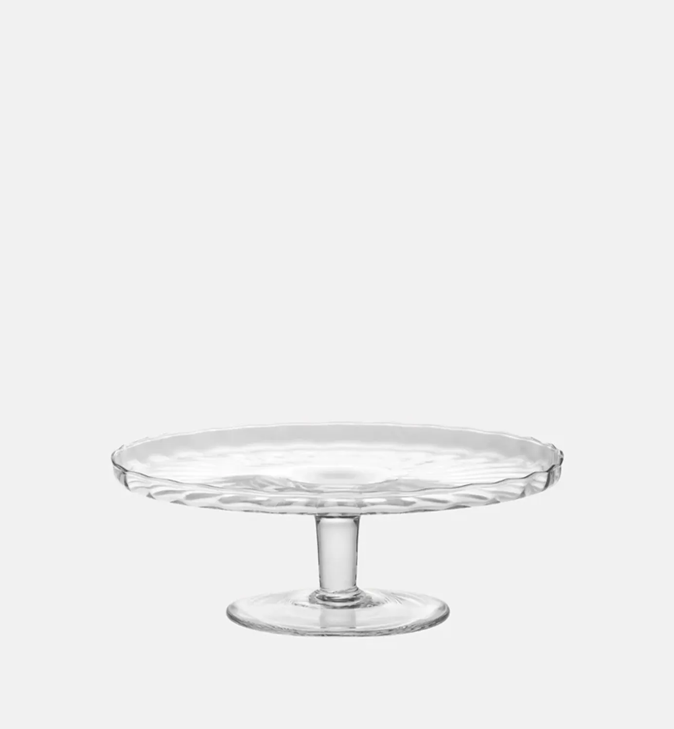 Krosno Ballerina kagefad med kuppel 31,5 cm glas