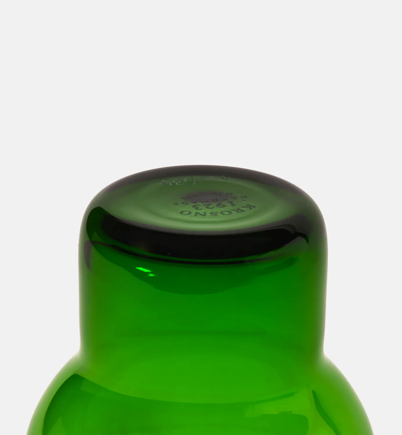 Krosno Bubble 1967 tumbler 280 ml smaragd krystal