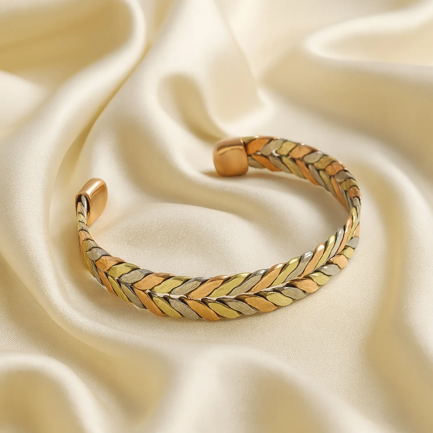 El'Cobre Design 48 kobberarmbånd let gaveæske